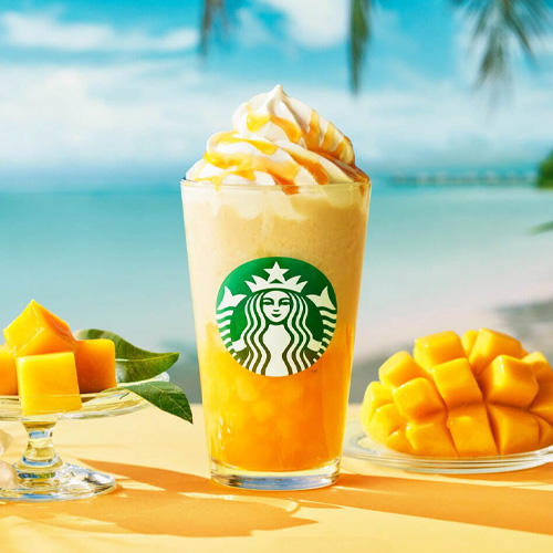 日本星巴克新系列「HOTEL STARBUCKS」登場！夏季新品芒果星冰樂將在 5 月底上市🥭