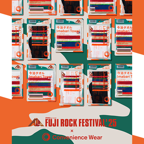 日本全家超商原創品牌「Convenience Wear」和音樂祭聯名推出新商品！