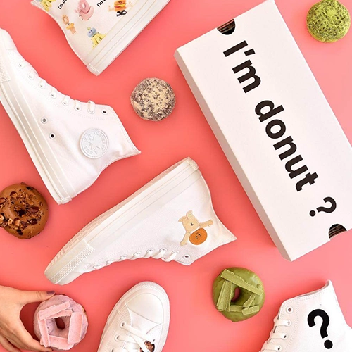掀起話題！CONVERSE 攜手 I’m donut 推出甜點系限量鞋款