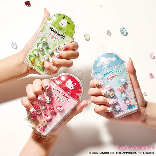 日本爆紅！超可愛「三麗鷗」3D美甲飾品 每款都想收藏💅✨