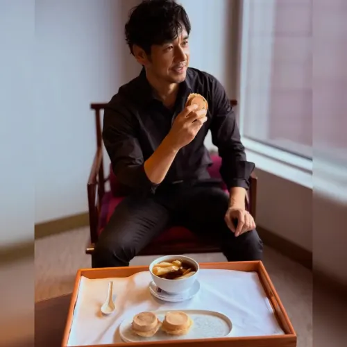 甜點KOL是你⁉️西島秀俊為金馬訪台竟先發甜點照