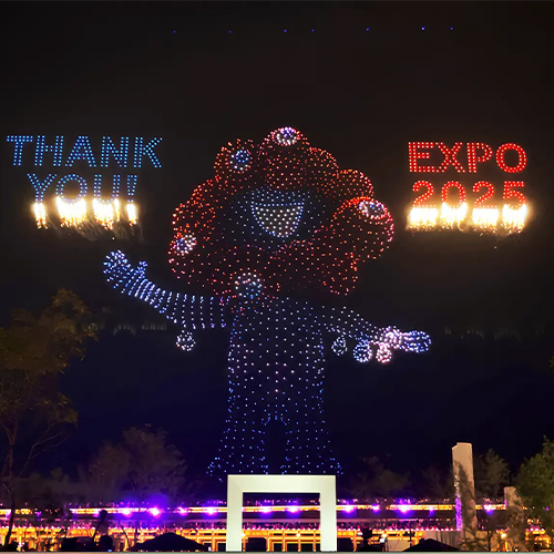 大阪萬博無人機秀回來了！限定夜空奇蹟再重現並啟動參與募資