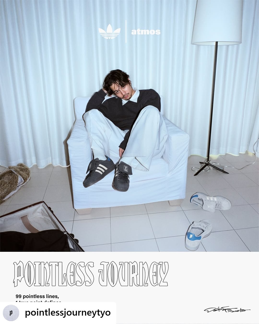 藝能娛樂- King Gnu常田大希與Adidas再度合作！推個人品牌「POINTLESS
