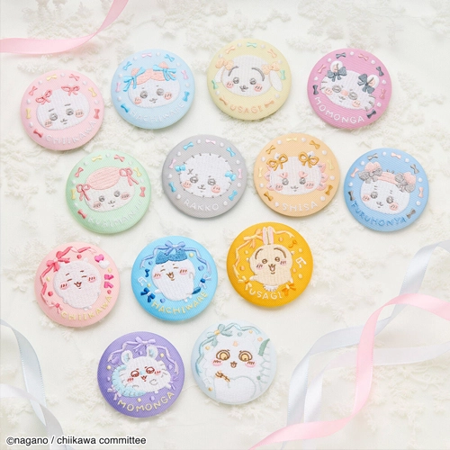 SNS爆紅！吉伊卡哇「刺繡徽章」盲抽 超萌蝴蝶結造型必收藏🎀