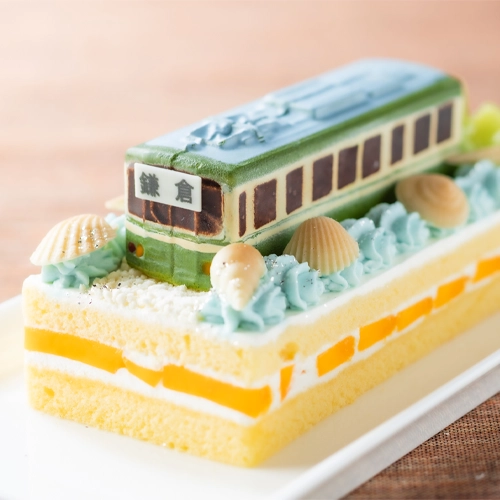 江之島電車變成蛋糕！？鎌倉旅遊必吃季節限定甜點🚎