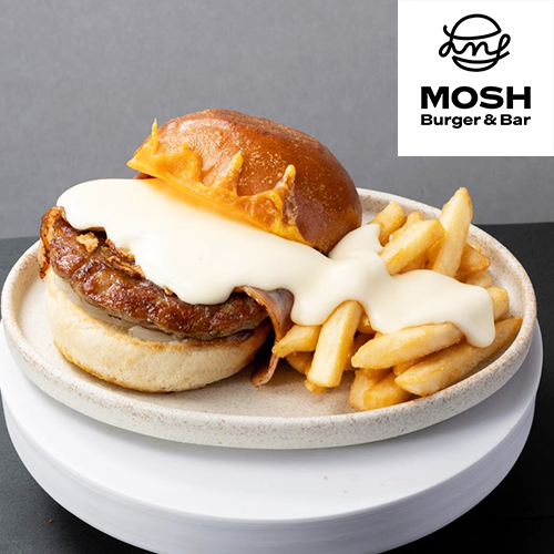 日本摩斯新品牌「MOSH Burger&Bar」插旗東京銀座！白天吃爆神級漢堡、晚上變身時髦小酒館