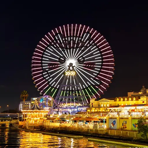 吉伊卡哇攻佔橫濱！百米巨型摩天輪夜間限時超萌點燈