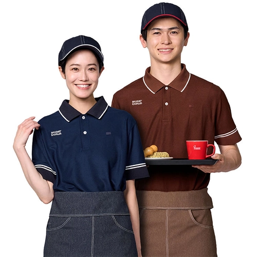 日本Mister Donut換新員工制服啦！美式牛仔工裝風質感再升級