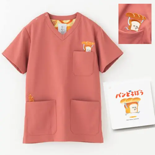 讓醫院多點可愛！人氣繪本《麵包小偷》被藏進醫療服裡了！