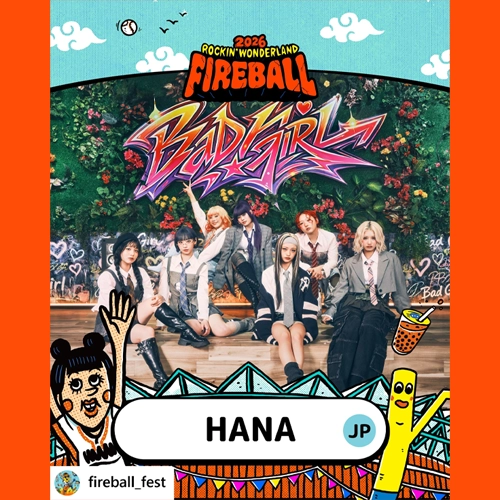 塞爆Summer Sonic主舞台！日本人氣女團HANA登台灣火球祭