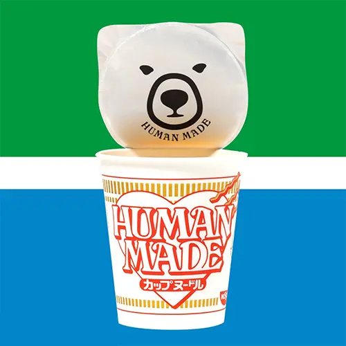 HUMAN MADE ✕ 日清杯麵！全家限定「潮流泡麵」登場 杯蓋裡還藏北極熊