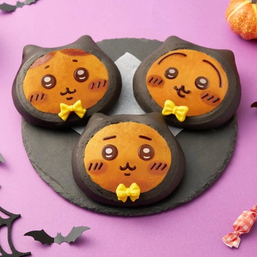 吉伊卡哇變身黑貓🐈‍⬛「吉伊卡哇麵包店」推出萬聖節主題新品👻