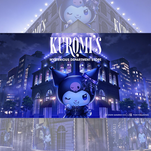 免費入場！東京澀谷「酷洛米的神秘百貨公司」快閃展💜打卡場景、限定周邊一次看