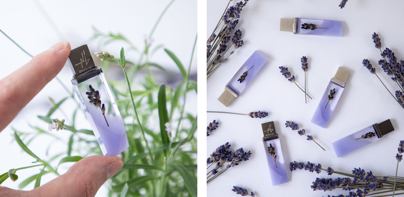 Hokkaido Lavender USB detail 1