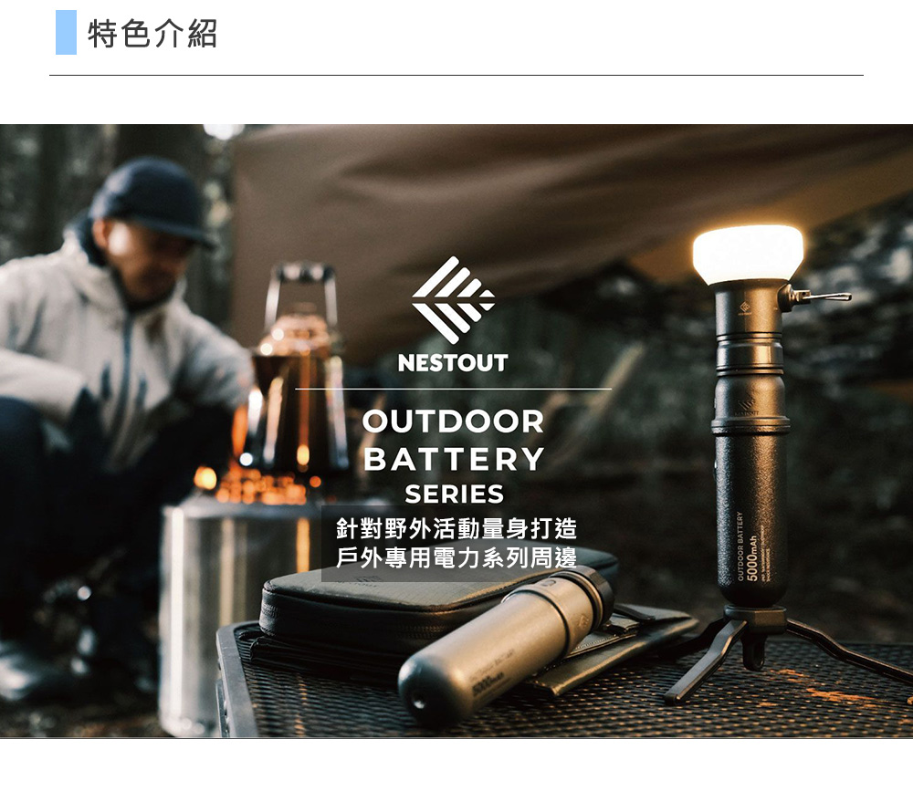 NESTOUT 行動電源 10000 - 圖 2